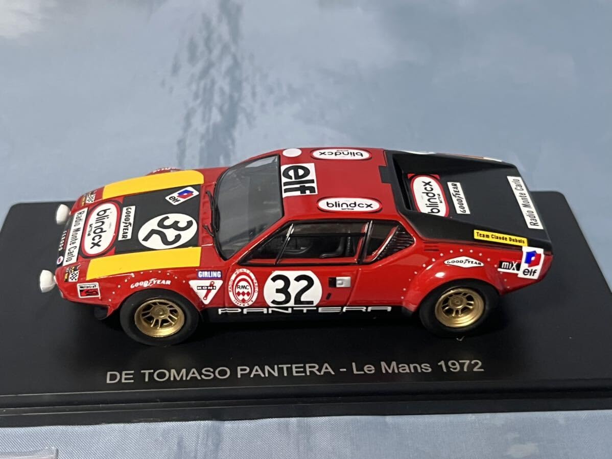 Amazon.co.jp: Spark Model De Tomaso Pantera 1972 Le Mans 1/43